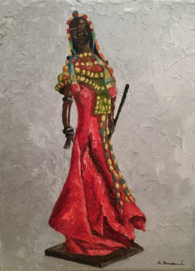Africaine d‘après une sculture de Houtkamp2